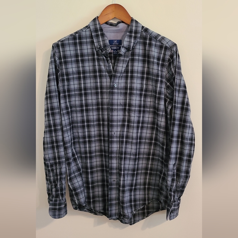 George Plaid Buttonup Dress shirt